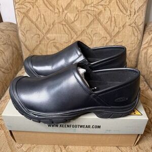 KEEN Utility Men's Size 10.5 M PTC Slip On II (2) Chef Shoes Black 1006983